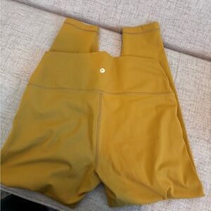 90 Degree By Reflex Golden Yellow Leggings